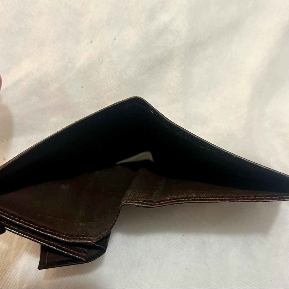 Burberry Wallet Tan and Black Nova Checkered Wallet - Picture 12 of 14